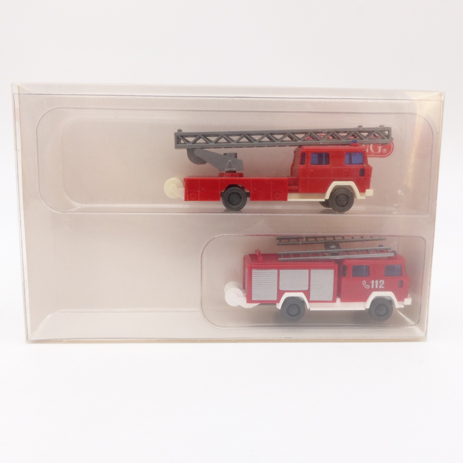 Wiking 1:160 N 9610120 Magirus LF 16 Feuerwehr plus extra Fahrzeug in OVP EX8226