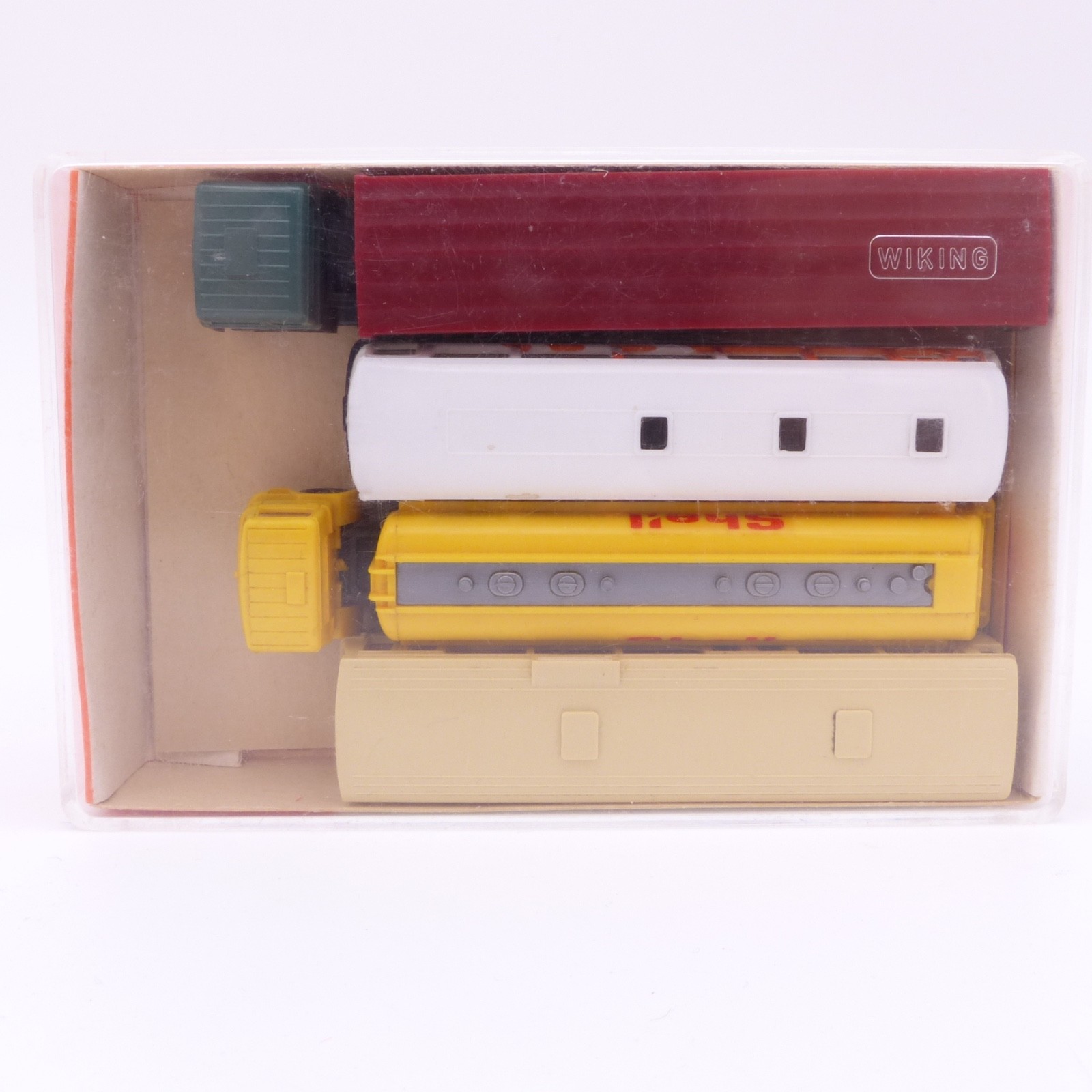 Wiking 1:160 N Fahrzeug-Set Konvolut mit 1 Bus + 3 LKW Modellen in EVP EX8236 – Bild 4