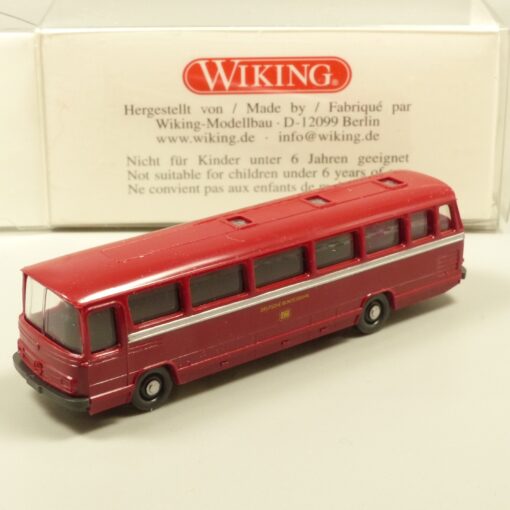 Wiking 1:160 Werbemodell MB O 302 Linienbus Deutsche Bundesbahn in OVP EX6228