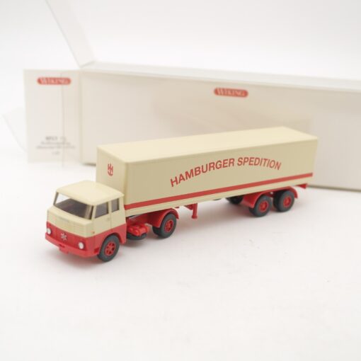 Wiking 1:87 0513 19 Henschel Koffersattelzug Hamburger Spedition in OVP RR2727