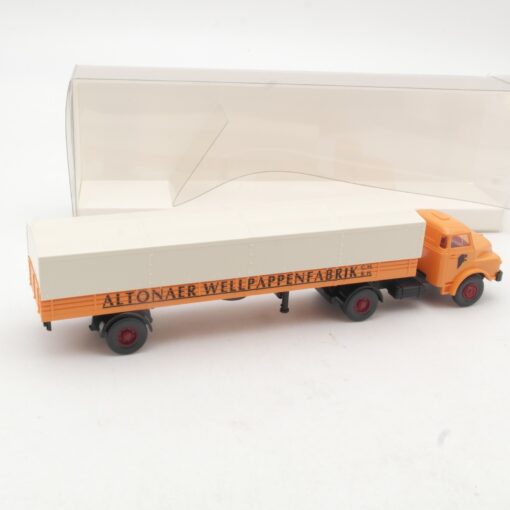 Wiking 1:87 0514 03 MAN Sattelzug Altonaer Wellpappenfabrik in OVP RR2913 – Bild 3