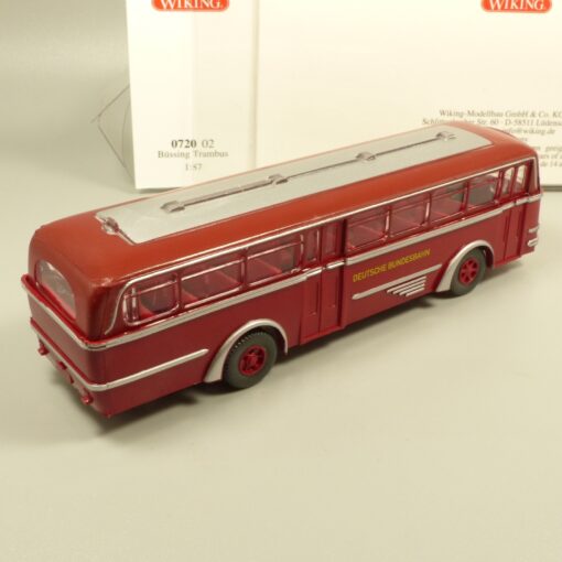 Wiking 1:87 072002 Büssing Trambus Deutsche Bundesbahn in OVP EX7128 – Bild 3