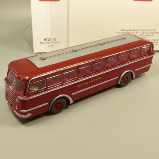 Wiking 1:87 072002 Büssing Trambus Deutsche Bundesbahn in OVP EX7128