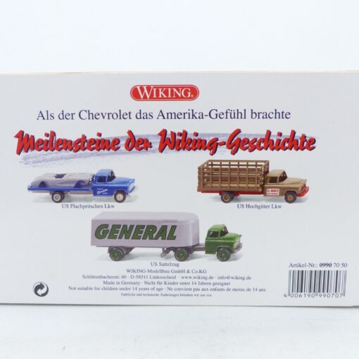Wiking 1:87 09907050 Als der Chevrole das Amerika-Gefühl brachte in OVP EX6823 – Bild 3