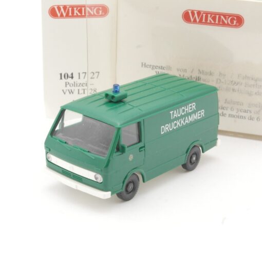Wiking 1:87 104 17 27 VW LT 28 Taucher Druckkammer in OVP QR6440