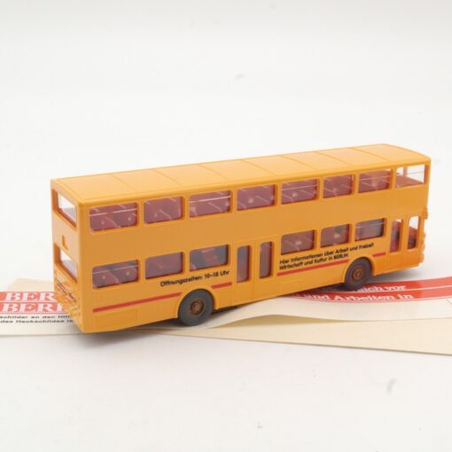 Wiking 1:87 24730 MAN SD 200 Berlin-Bus, Stadt Berlin in OVP QR7159 – Bild 3