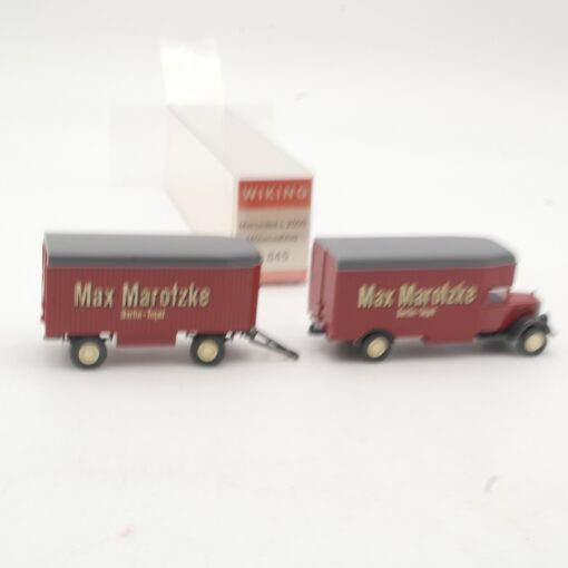 Wiking 1:87 24845 MB L 2500 Möbellastzug Max Marotzke in OVP RR1140 – Bild 3