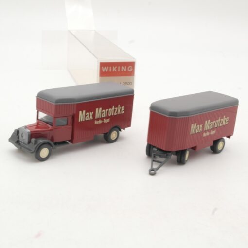 Wiking 1:87 24845 MB L 2500 Möbellastzug Max Marotzke in OVP RR1140