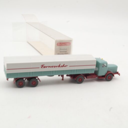 Wiking 1:87 26890 Büssing 8000 Pritschen-Sattelzug Fernverkehr in OVP RR1141 – Bild 3