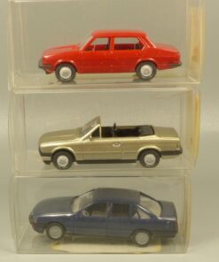 Wiking 1:87 3er-Pack ältere PKW Modelle in OVP EX6019