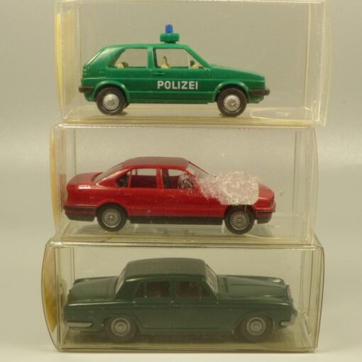 Wiking 1:87 3er-Pack ältere PKW Modelle in OVP EX6022 – Bild 3