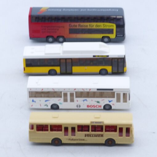 Wiking 1:87 4er-Pack diverse Bus Modelle in Tüte siehe Bilder o. EX6974 – Bild 3
