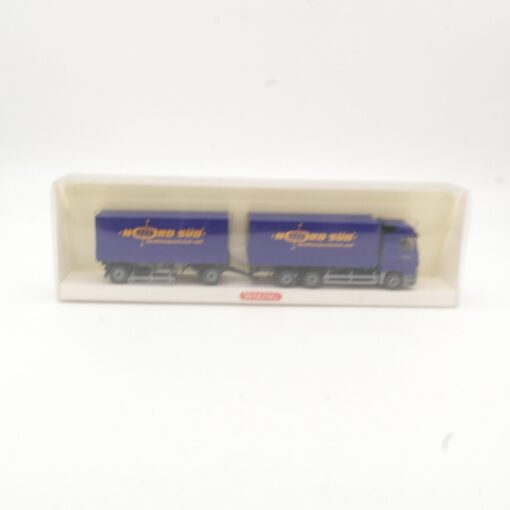 Wiking 1:87 5710744 MB Actros Pritschen HZ Nord-Süd in OVP QR6666 – Bild 4