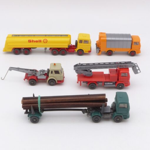 Wiking 1:87 5er-Pack diverse ältere LKW Modelle in Tüte siehe Bilder o. EX5774 – Bild 3