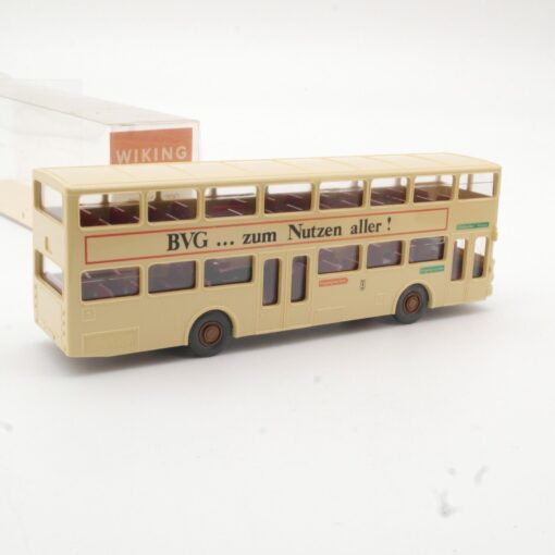 Wiking 1:87 730 MAN SD 200 Berlin Bus BVG in OVP QR5072 – Bild 3