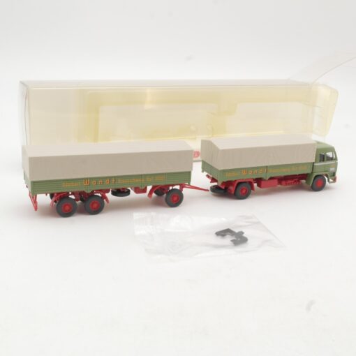 Wiking 1:87 8490440 Büssing BS 16L Pritschen-Lastzug Wandt in OVP RR3349 – Bild 3