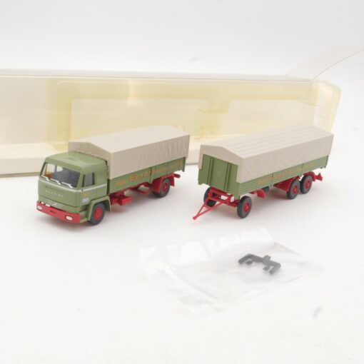 Wiking 1:87 8490440 Büssing BS 16L Pritschen-Lastzug Wandt in OVP RR3349