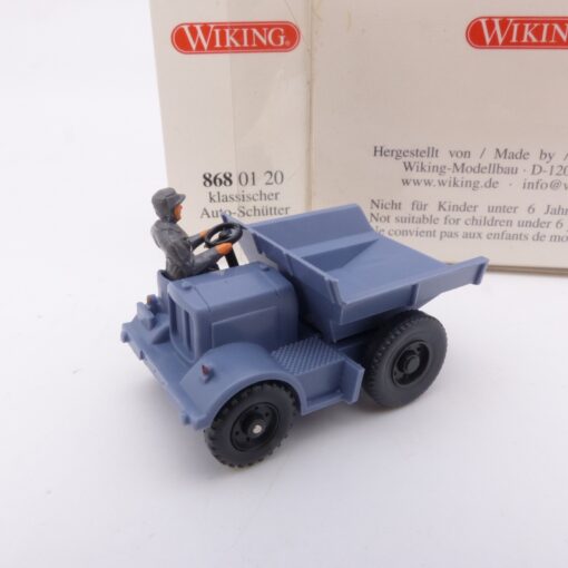 Wiking 1:87 8680120 klassischer Auto-Schütter grau in OVP EX6867 – Bild 3