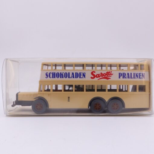 Wiking 1:87 87324 Berlin-Bus D 38 Schokoladen Pralinen mit Zubehör in OVP EX7316 – Bild 4