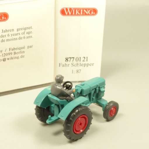 Wiking 1:87 8770121 Fahr Schlepper grün in OVP EX5856 – Bild 3