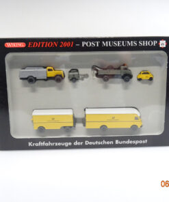 Wiking 1:87 H0 80-05 Set Kraftfahrzeuge der Deutschen Bundespost in OVP TF1020