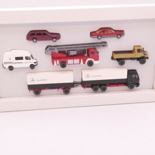 Wiking 1:87 Mercedes Benz Set 7-teilig neuwertig in OVP RT5042