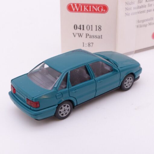 Wiking 1:87 Nr.: 0410118 VW Passat Limousine blautürkis, in OVP EX2887 – Bild 3