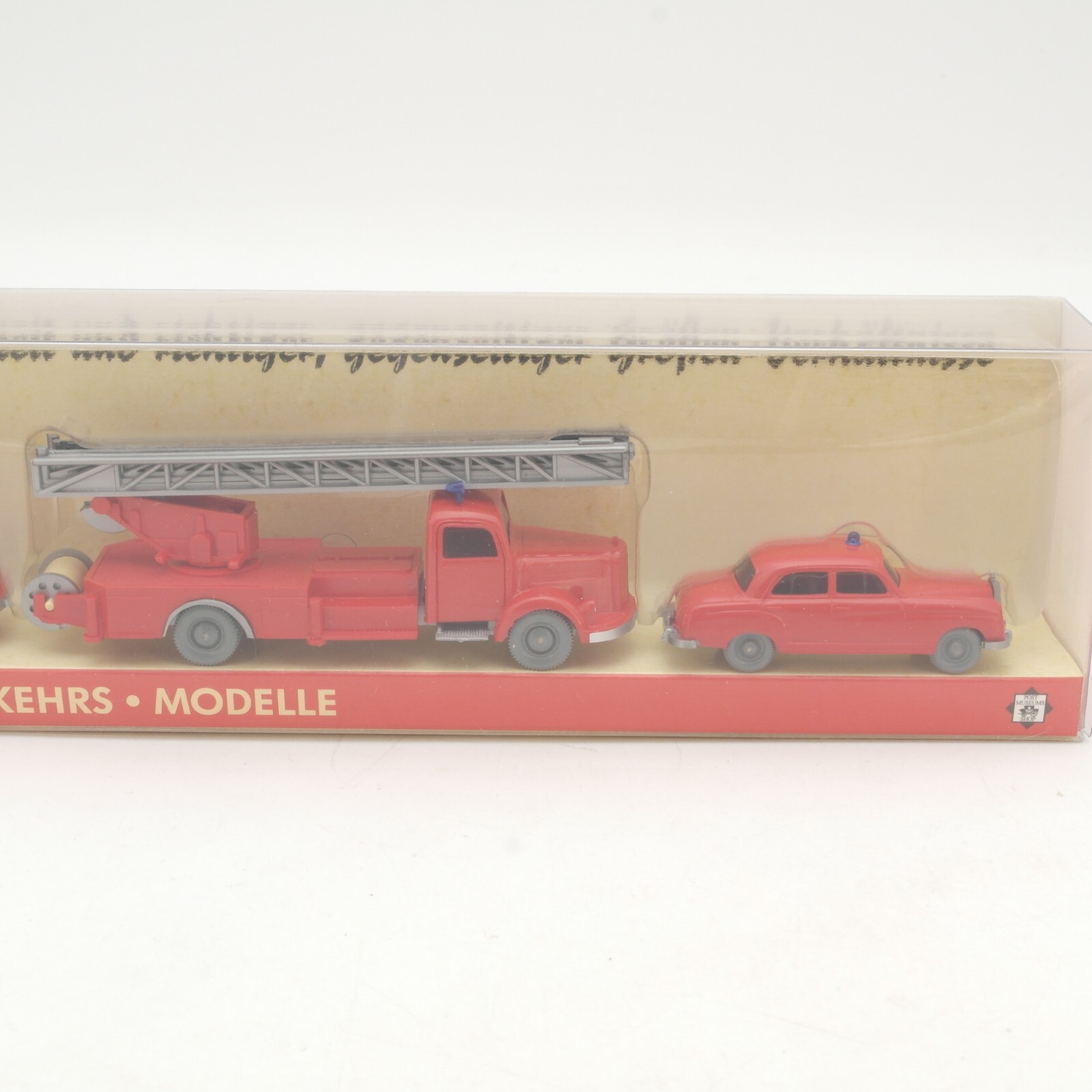 Wiking 1:87 PMS 182290 Set Themenset Feuerwehr neuwertig in OVP RG8763 – Bild 3