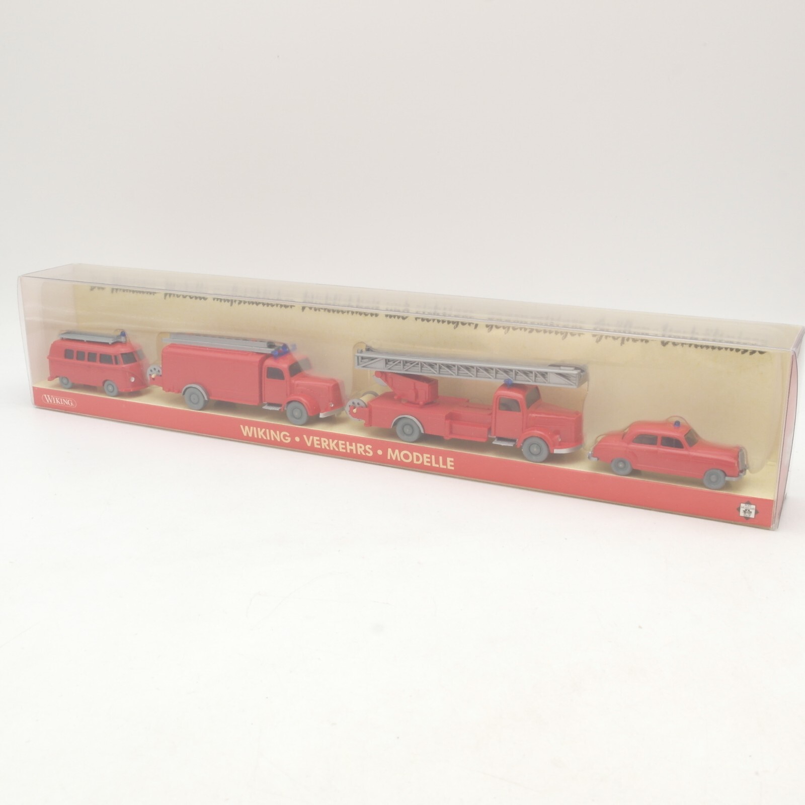 Wiking 1:87 PMS 182290 Set Themenset Feuerwehr neuwertig in OVP RG8763