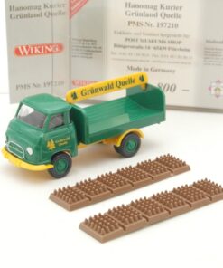 Wiking 1:87 PMS 197210 Hanomag Kurier Grünland Quelle in OVP RG8495