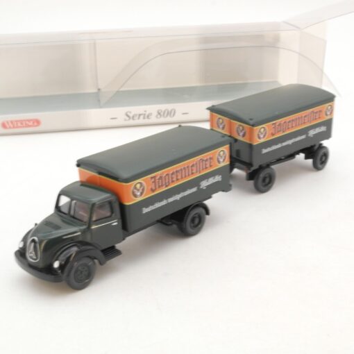 Wiking 1:87 PMS 202791 Magirus Sirius Hängerzug Jägermeister in OVP RG8142