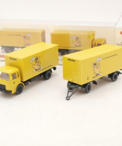 Wiking 1:87 PMS 32-17 MAN Hängerzug fünf ist Trumpf neuwertig in OVP RG8119