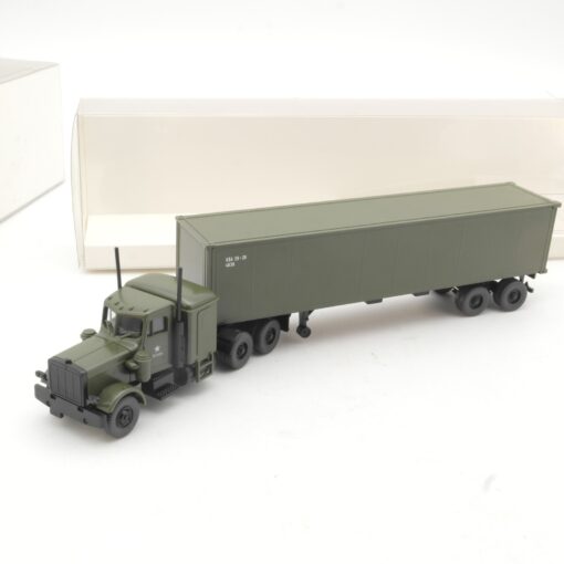 Wiking 1:87 Peterbilt USA Army Sattelzug 26-28 4638 in OVP RR2907