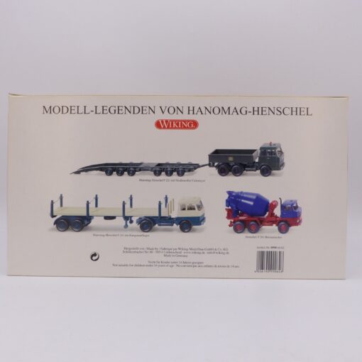 Wiking 1:87 Set 09906462 Modell-Legenden von Hanomag-Henschel in OVP EX6444 – Bild 3