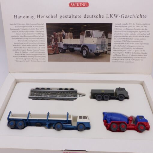 Wiking 1:87 Set 09906462 Modell-Legenden von Hanomag-Henschel in OVP EX6444 – Bild 4