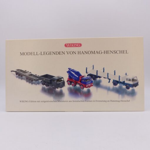 Wiking 1:87 Set 09906462 Modell-Legenden von Hanomag-Henschel in OVP EX6444