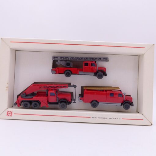 Wiking 1:87 Set 2600 Feuerwehr Modelle im 3er-Set in OVP EX6450 – Bild 4