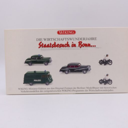 Wiking 1:87 Set 9905448 Die Wirtschaftswunderjahre Staatsbesuch in OVP EX6735