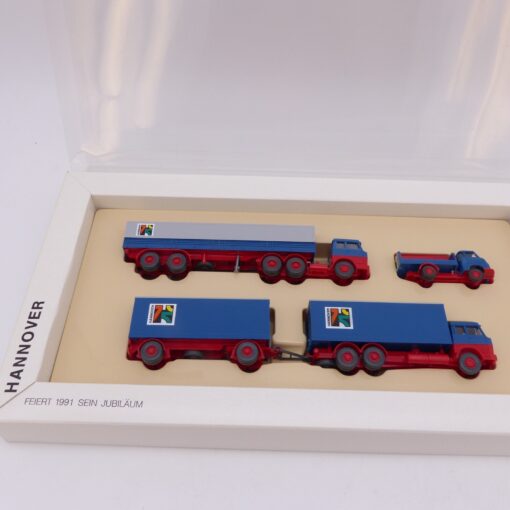 Wiking 1:87 Set Hannover feiert 1991 sein Jubiläum in OVP EX6447 – Bild 3