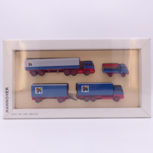 Wiking 1:87 Set Hannover feiert 1991 sein Jubiläum in OVP EX6447