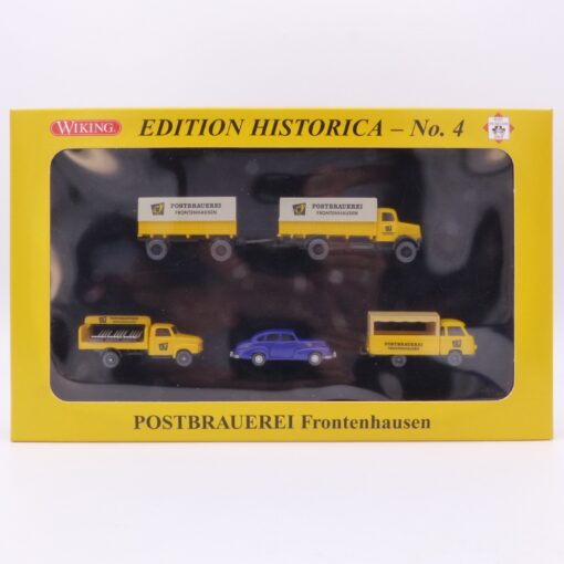 Wiking 1:87 Set PMS 81-18 Postbrauerei Frontenhausen in OVP EX6734