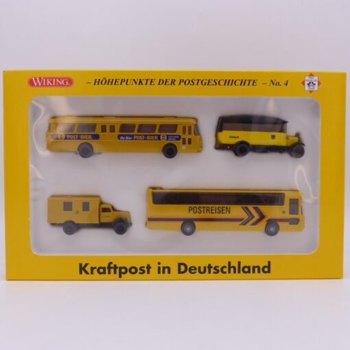 Wiking 1:87 Set PMS 81-28 Höhepunkte der Postgeschichte No. 4 in OVP EX6427