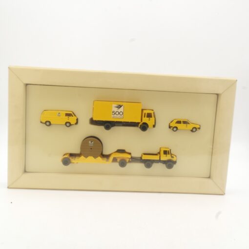 Wiking 1:87 Set Postreklame 500 Jahre Post, Mercedes Benz in OVP RR1183 – Bild 5