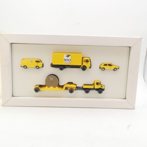 Wiking 1:87 Set Postreklame 500 Jahre Post, Mercedes Benz in OVP RR1183
