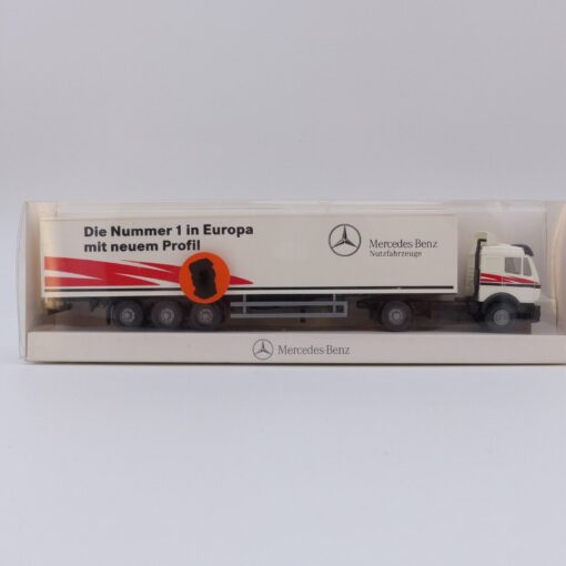 Wiking 1:87 Werbemodell: MB SK Sattelzug Die Nummer 1 in Europa, in OVP EX2733 – Bild 4
