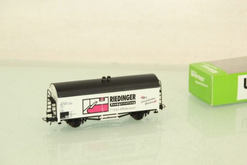 Wörner/Baur H0 Kühlwagen "Riedinger Raumgestaltung" der DB in OVP LW3640