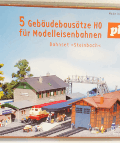 plastoy H0 Bausatz Bahnhof Steinbach usw. in OVP C3