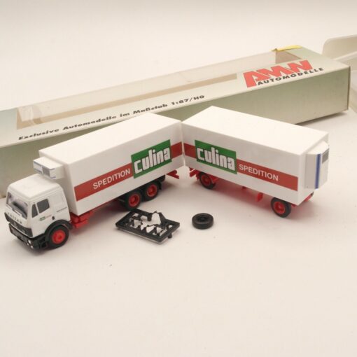 AMW 1:87 MB SK Kühlkoffer Hängerzug culina in OVP ER8370 – Bild 3