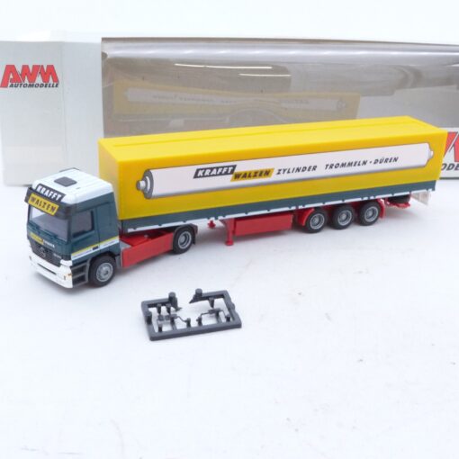 AMW / AWM 1:87 51486 MB Actros Sattelzug Krafft Walzen in OVP EX6903