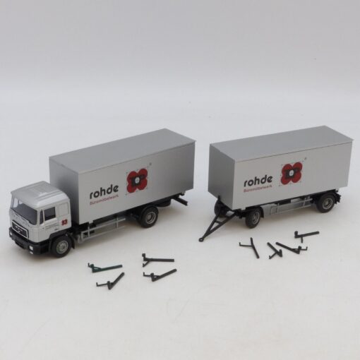 AMW / AWM 1:87 Nr.: 5512.61 MAN F90 Hängerzug rohde, siehe Bilder o. EB7948